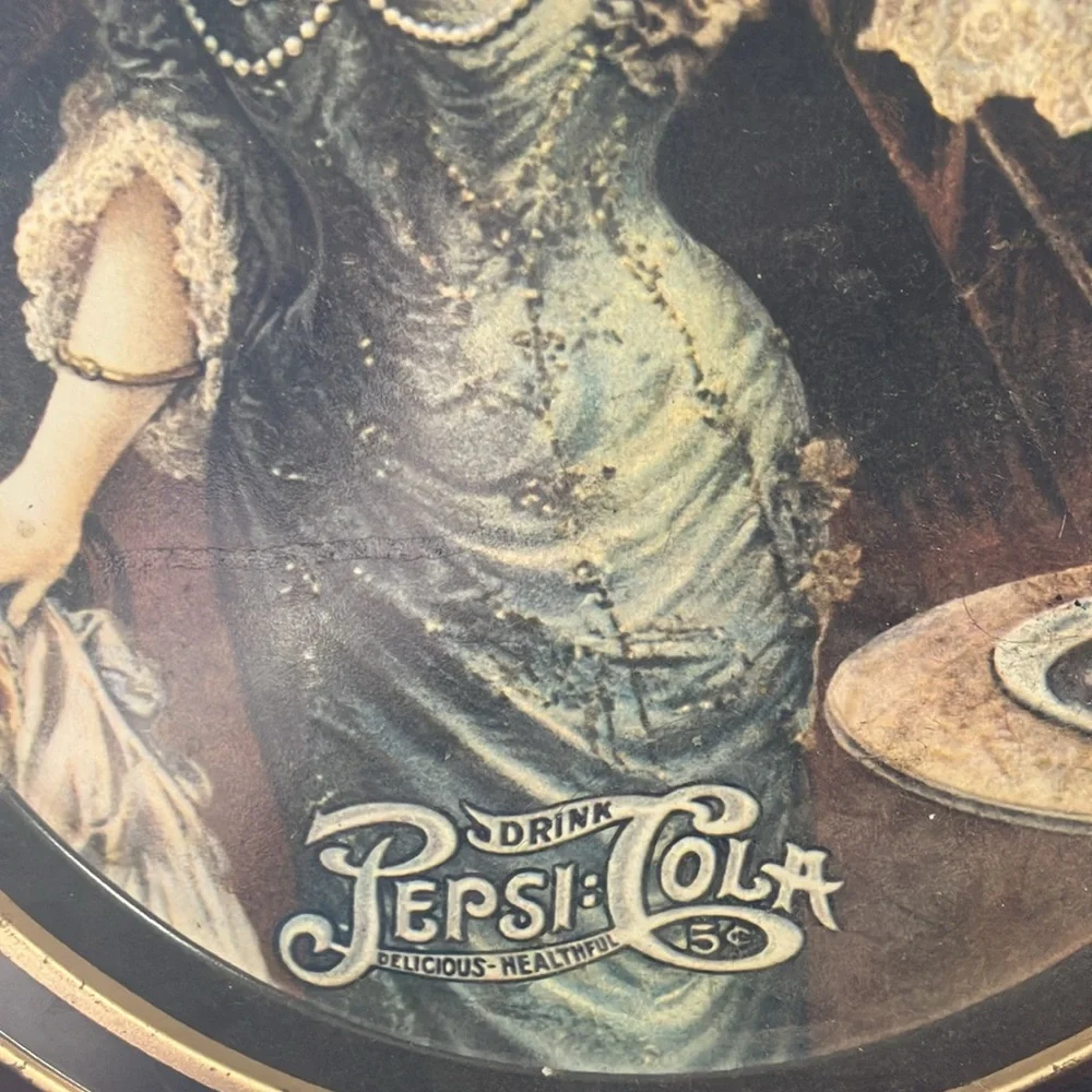 Tin Pepsi cola tray
